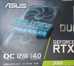 Asus Dual OC RTX 3060 12GB (Brand New - Sealed)