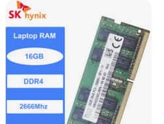 DDR4 16 GB RAM FOR LAPTOP