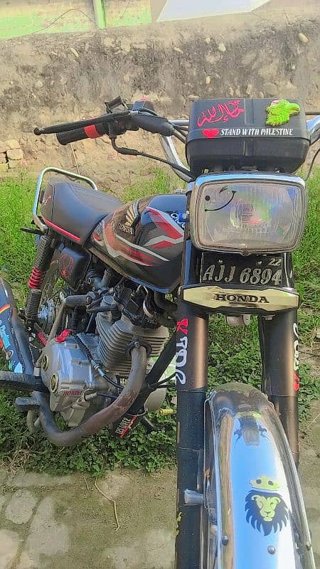 Honda 125 All punjab numbr Urjent sell 7