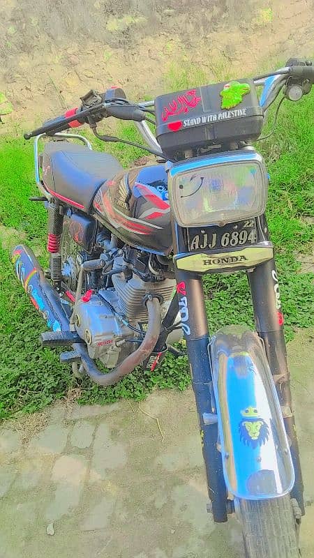 Honda 125 All punjab numbr Urjent sell 12