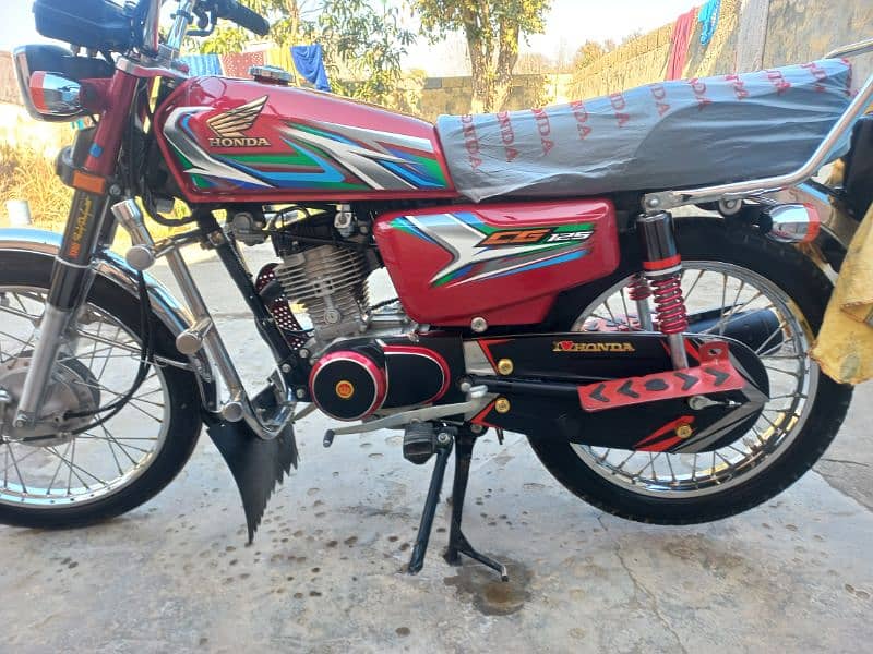 Honda125 23 model islamabad namber 5