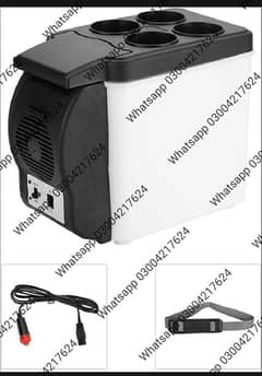 Mini Car Fridge Portable Fridge 12V 6L Cool box Auto Mini Car Tr