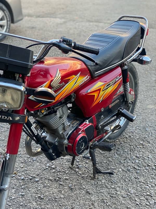 Honda 125 2021 model punjab number 1