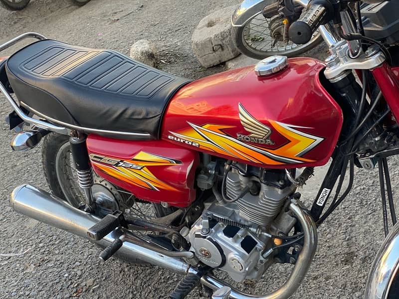 Honda 125 2021 model punjab number 2