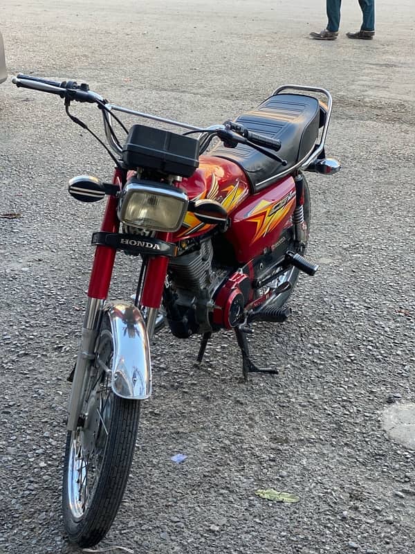 Honda 125 2021 model punjab number 4