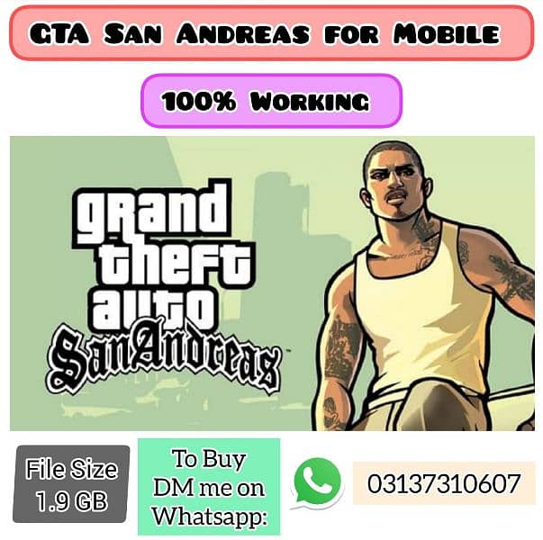 Gta Sanandreas mobile 0