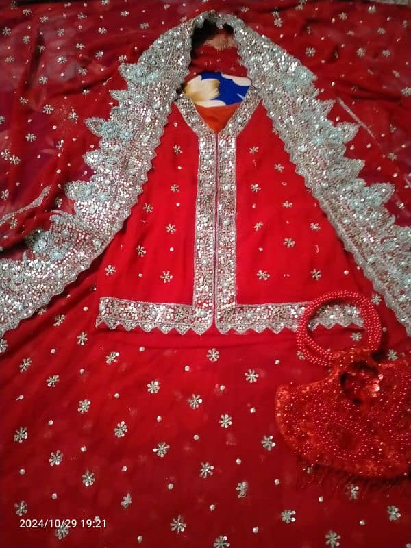 Bridal lehenga like new 0