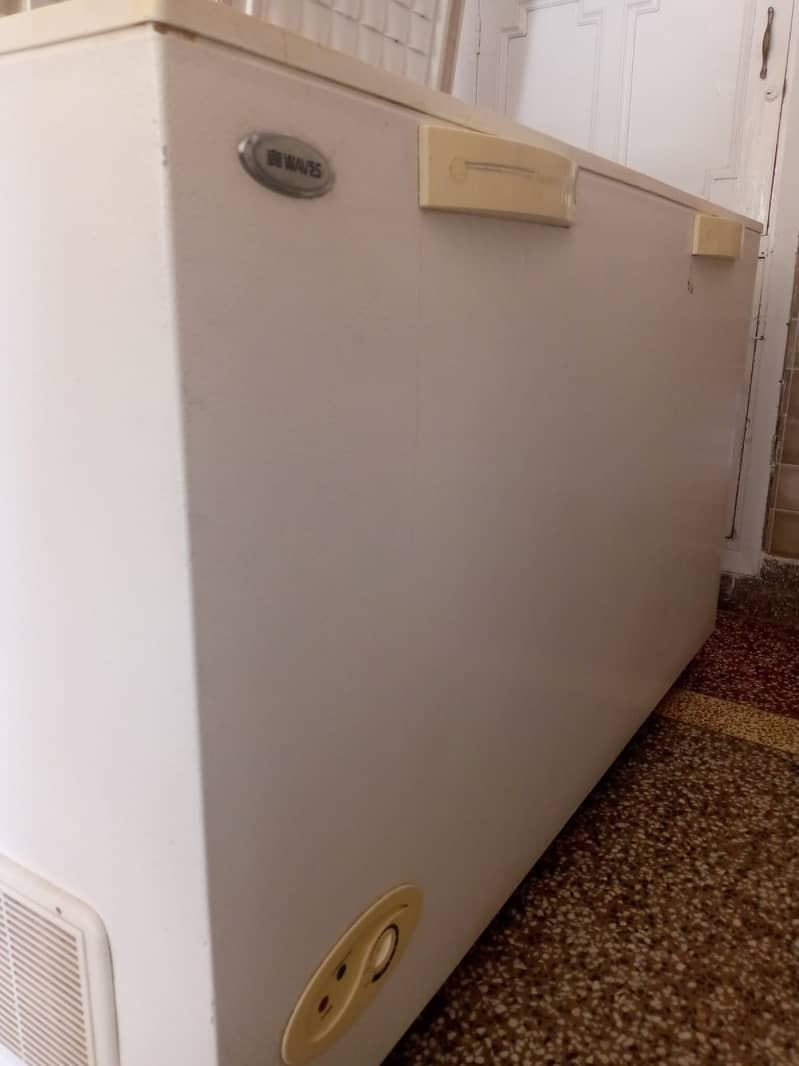 Waves Double Door Deep Freezer Spacious and Efficient Cooling 1