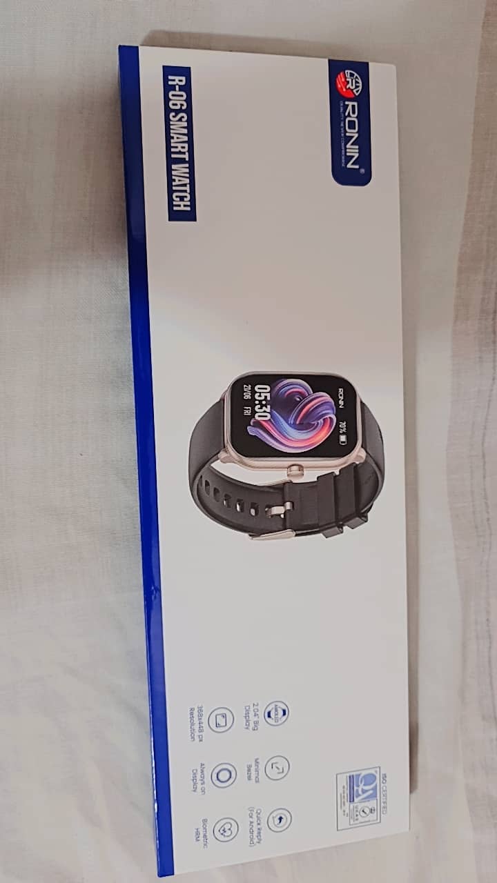 Unisexual smart watch R-06, not used even 1 time so brand new originl 3