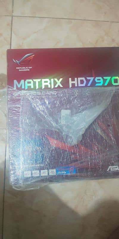 Asus matrix graphic card hd7970 384bit dead 16