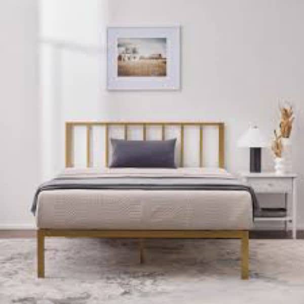 double bed| iron bed| Single bed| bed set| Steel bed| Furniture 16