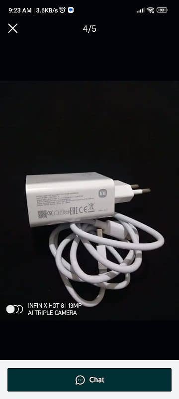 Redmi note 10 pro original charger 2