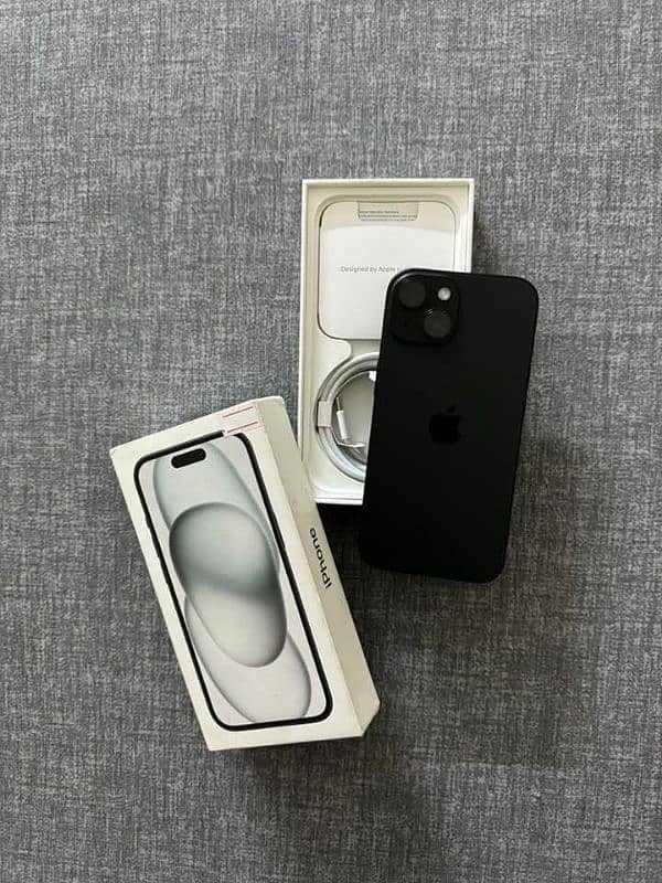 iphone 15 JV full box 128 gb water pack 2