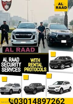 Vigo with Security Guard on Rent in Pakistan , Rent A Car & Protocol