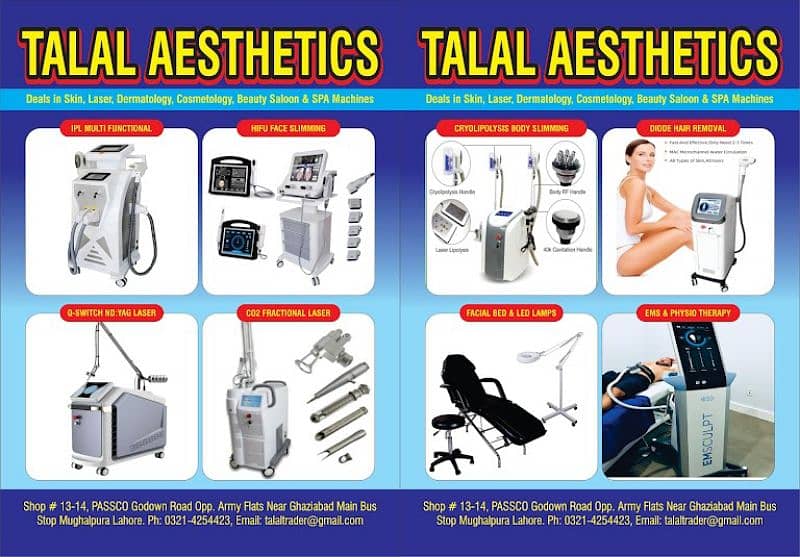 Hydra facial machines available with Training 2