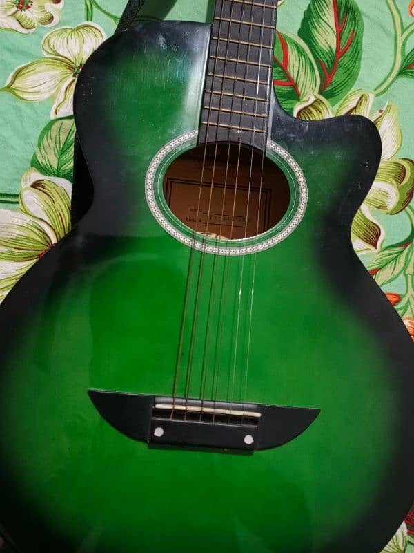 Slightly used acoustic guitar- Like new 7