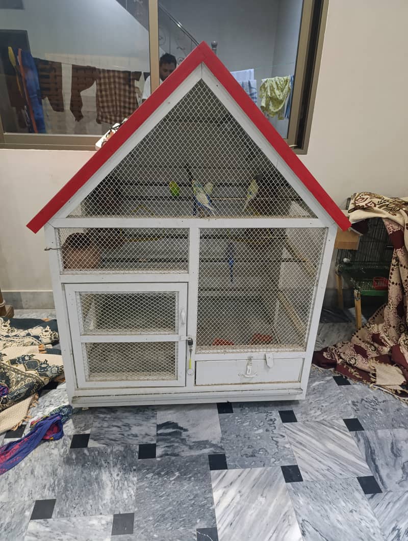 Birds cage (wooden) 2