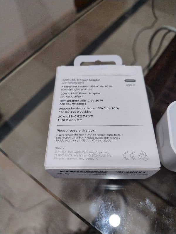 Iphone 16 pro max original charger 20w 1