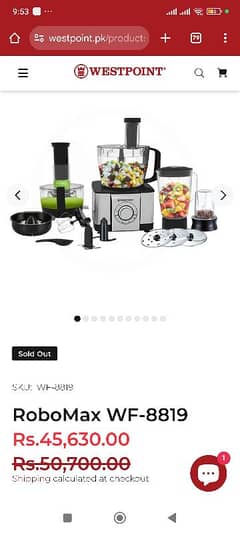 brand new juicer chopper grander blander biter everything