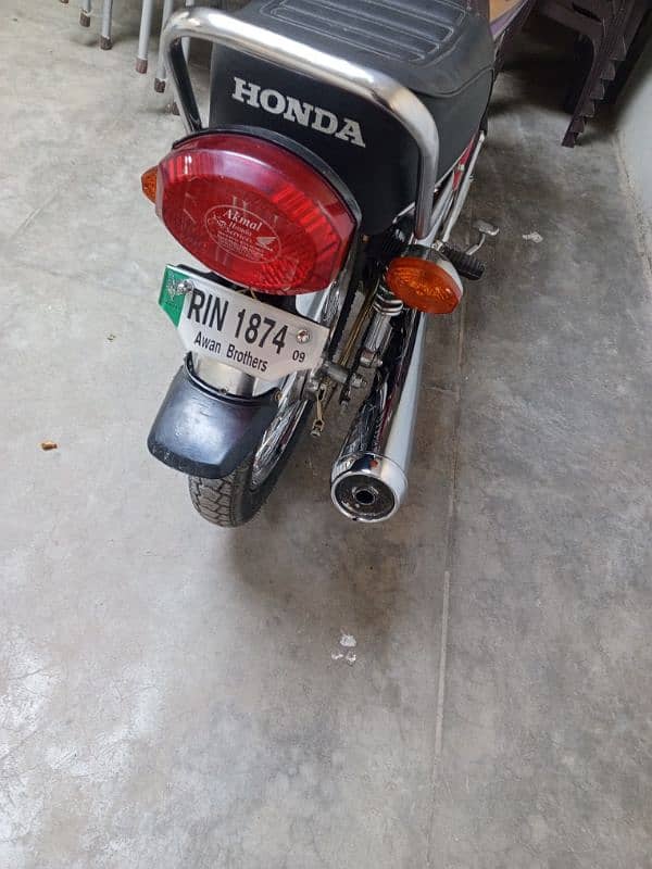 Honda 125 2009 model 4