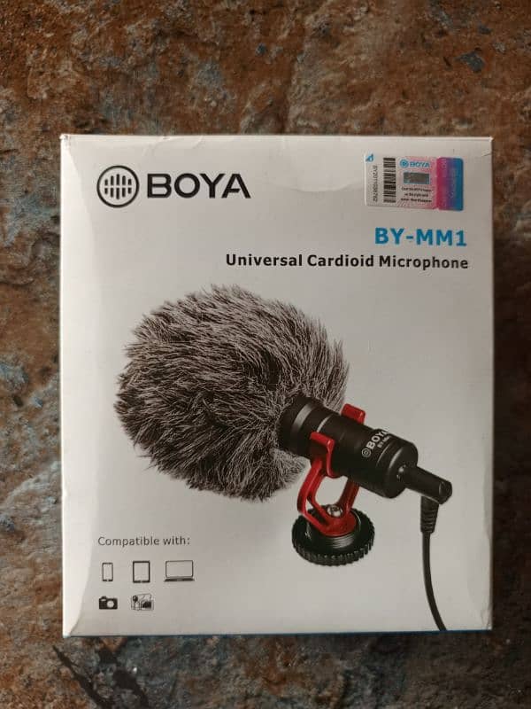 BOYA BY-MM1 – Universal Cardioid Microphone 0