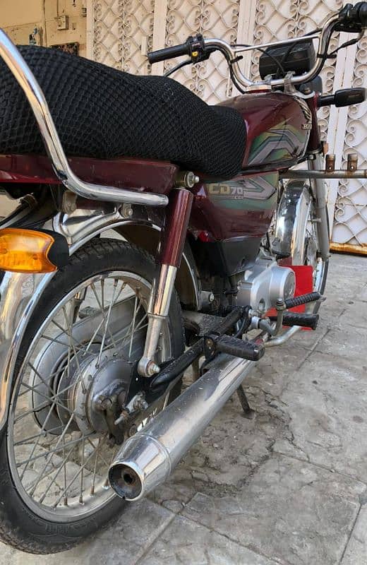 Honda 70 Red color best and clean condition 4