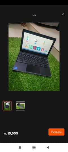 Lenovo Chromebook 100E - 4GB RAM DDR4 - 32GB SSD EMMC - 16.6" Screen