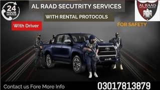 Vigo with Security Guard on Rent in Pakistan , Rent A Car & Protocol