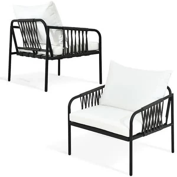 Garden chairs/rattan sofa sets/dining tables/UPVC outdoor furniture 13