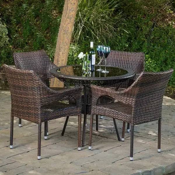 Garden chairs/rattan sofa sets/dining tables/UPVC outdoor furniture 10