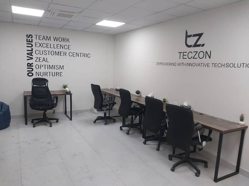 Furnish Office for Rent in Gulberg (Call center + Software house + Marketing office and other setup as you want) 0