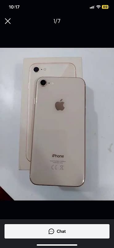 iphone 8 PTA PROVED with box 0