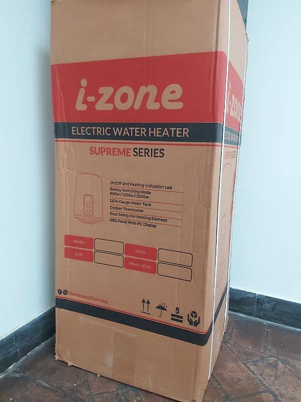 izone electric geyser 2