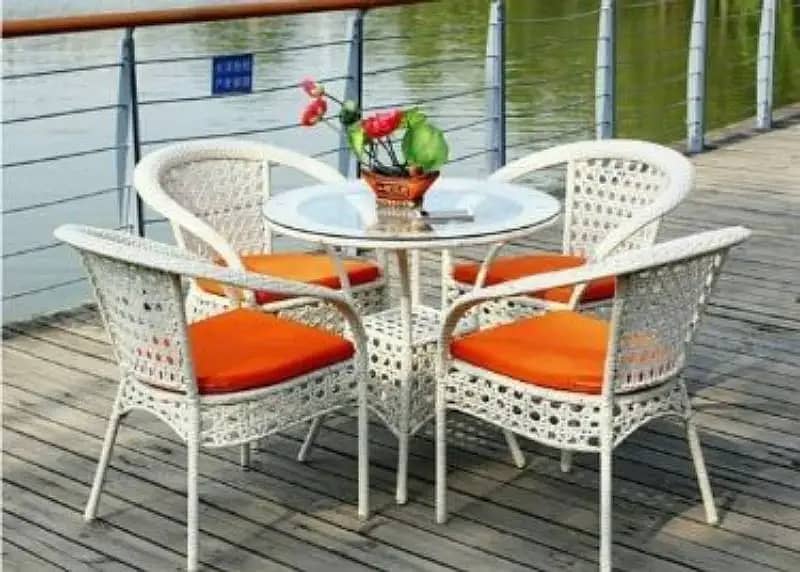 Garden chairs/rattan sofa sets/dining tables/UPVC outdoor furniture 3