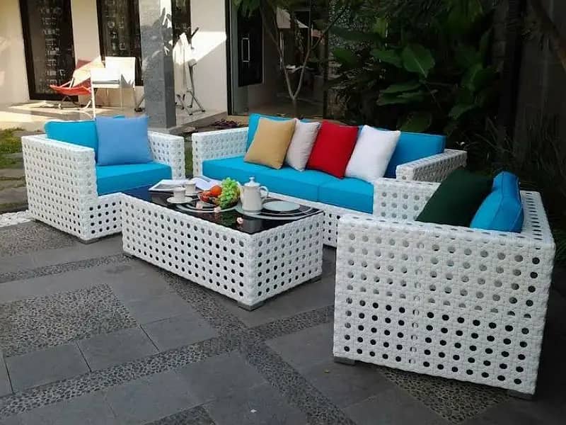 Garden chairs/rattan sofa sets/dining tables/UPVC outdoor furniture 5