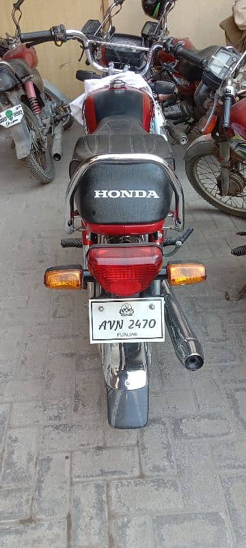 Honda cd 70 2024 model June KY maheeny ki bike hai 6