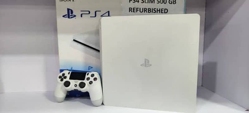 Sony PS4 slim 1tb playing games with controller hy 2