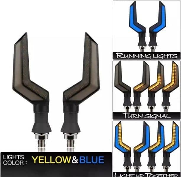 4 pice Bike indicator light 1