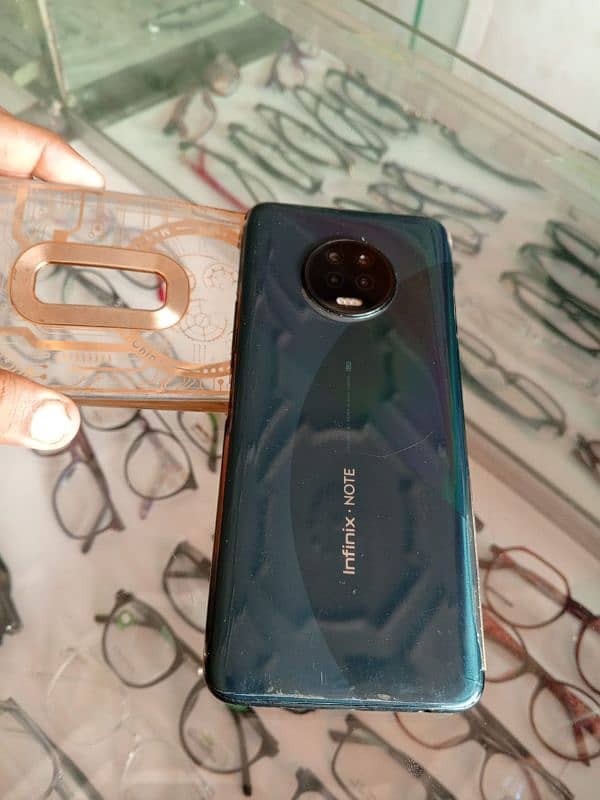 Infinix note7 good condition whiout box 0