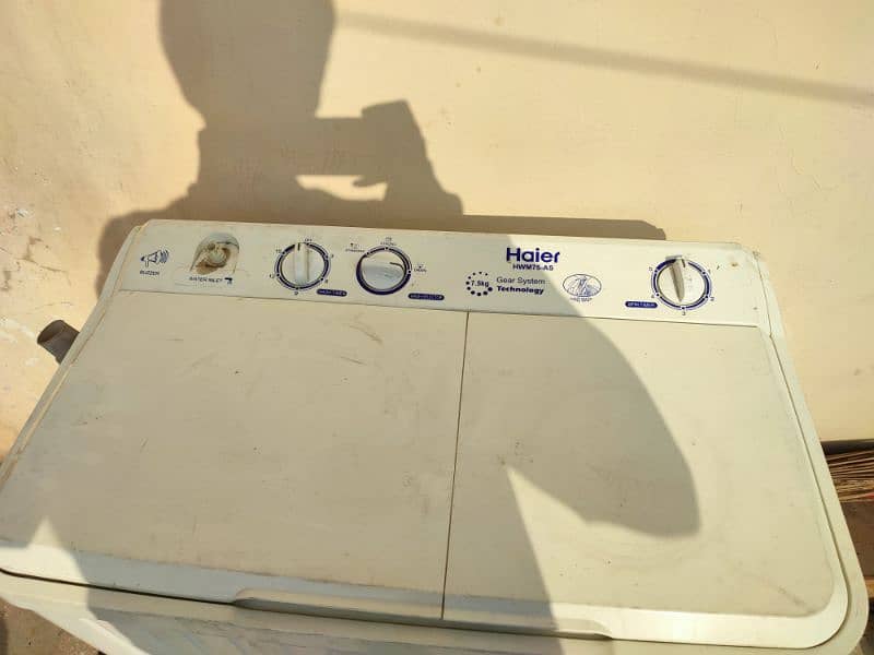 Haier washing machine, HWM 75 AS 3