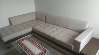 L shaped sofa