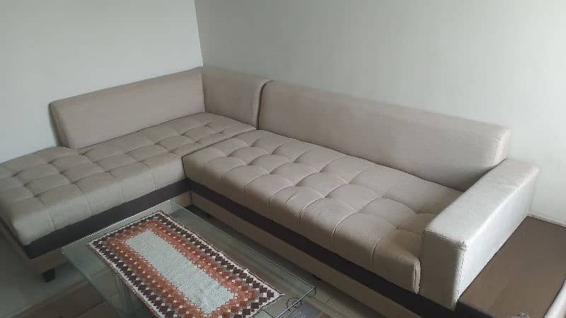 L shaped sofa 0