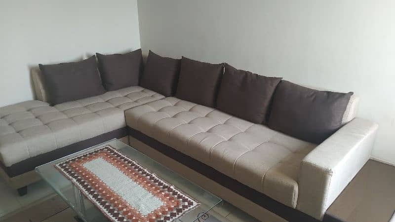 L shaped sofa 1