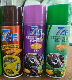 7CF Tire Wax and Car Dashboard Polish