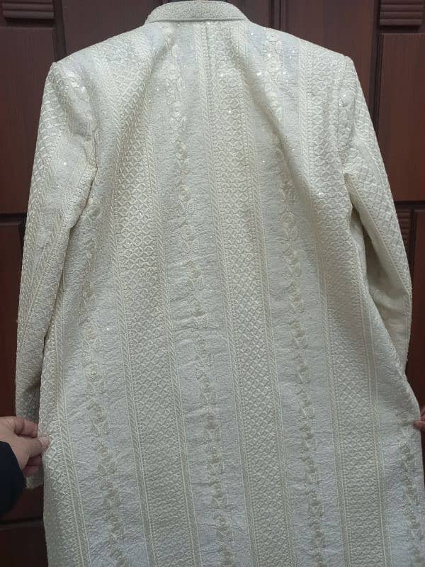 zabardast sherwani with kameez pajama shoes and kolla  xxl size 1