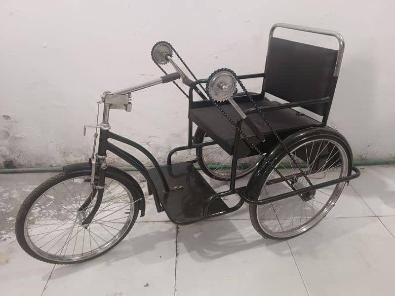 Manufactrer of Wheelchair folding & fix wheel chair Handicap tricycle 17