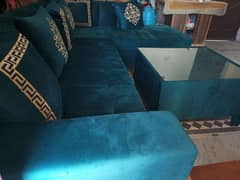 L shape sofa new