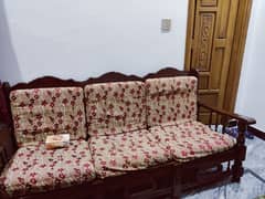 Original Wood sofa set