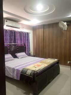 Par day short time one bed appatment for rent bahira town phase 6 any time available