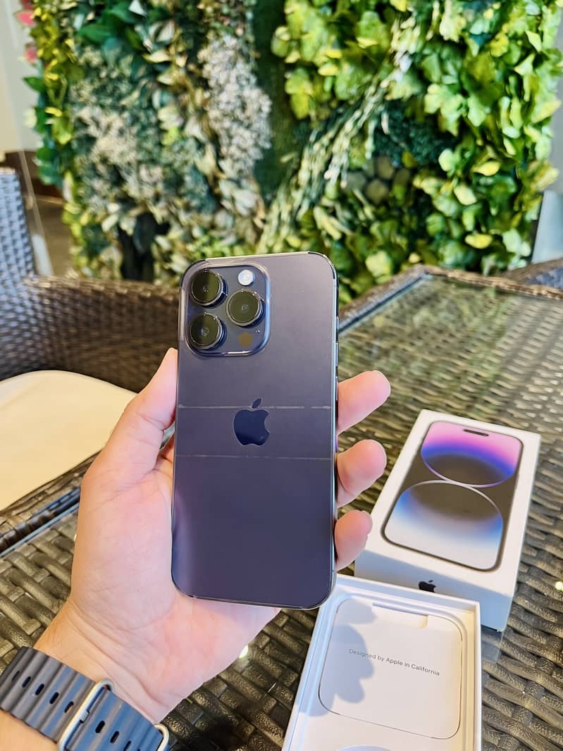 iPhone 14 Pro | Deep Purple | 256GB | Factory Unlocked | NonPTA 3